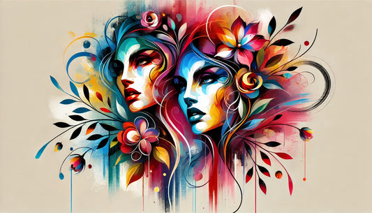 Kadın&Sanat Duvar Posteri - KN008