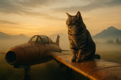 Hayvan Duvar Posteri - CAT002