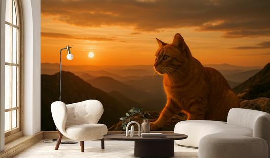 Hayvan Duvar Posteri - CAT007